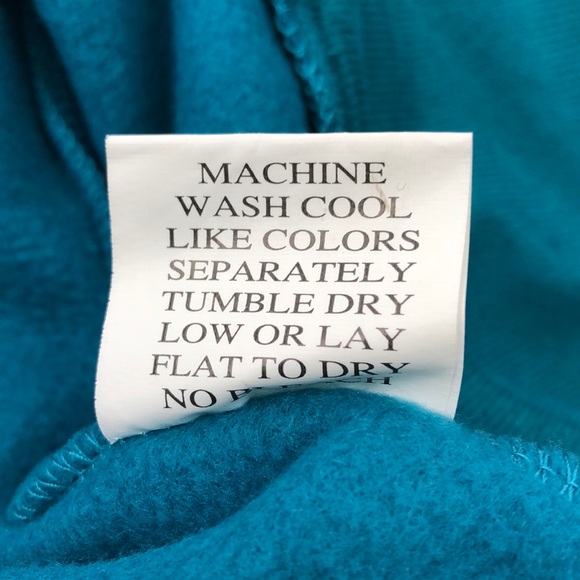 The North Face Blue & Black Fleece Zip-Up Jacket - Picture 6 of 6